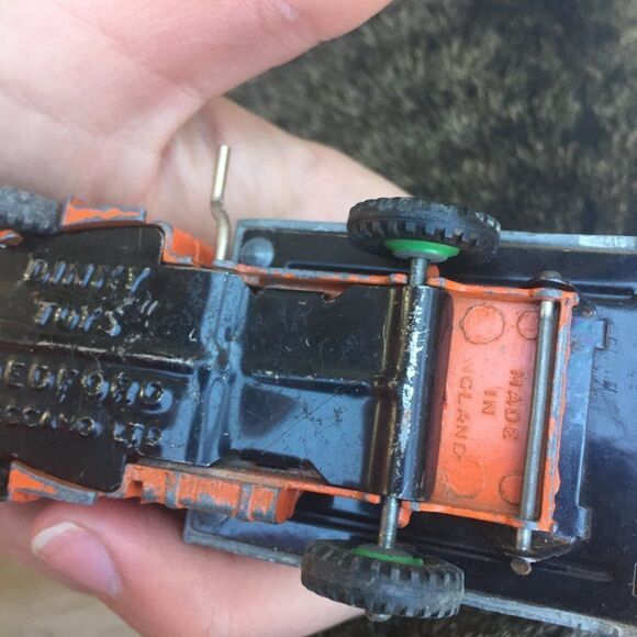 Vintage 1962 DINKY Toys Bedford Meccano Ltd Dome Dump Truck with lift loader - Picture 5 of 9